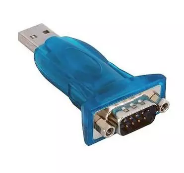 Адаптер ORIENT UAS-012 USB Am to RS232 DB9M (WCH CH340, поддерж.Win 8.x/10), крепеж разъема - гайки