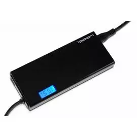Адаптер питания для ноутбука Ippon SD65U BLACK автоматический 65W 15V-19.5V 8-connectors 1xUSB 2.1A от бытовой электросети LСD индикатор
