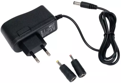 Адаптер питания Gembird NPA-AC12 5В/2А, 10Вт, 3 штекера 5,5х2,1+4x1,7+3,5x1,35мм