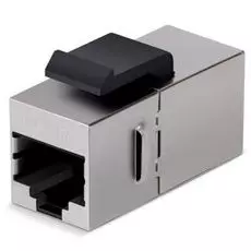 Адаптер проходной Cabeus CA-KJ-8p8c-C5e-SH Keystone, RJ45-RJ45 (8p8c), категория 5е, экранированный