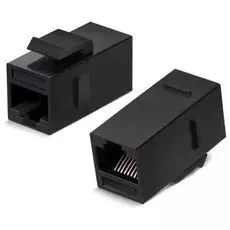 Адаптер проходной Cabeus CA-KJ-8p8c-C5e RJ45-RJ45/8p8c, кат 5е, неэкранированный