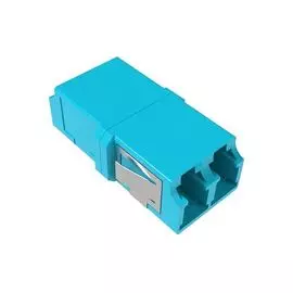 Адаптер проходной DKC RNFA53DLC LC/UPC-Duplex TOP, Senior/Senior, SC-footprint, ОМ3, бирюзовый, "RAM telecom"