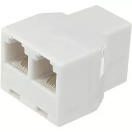 Адаптер проходной Rexant 03-0032 RJ-11(6P-4C) (гнездо - 2 гнезда) (50шт)