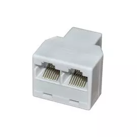 Адаптер проходной Rexant 03-0103 RJ-45(8P-8C) (гнездо - 2 гнезда)