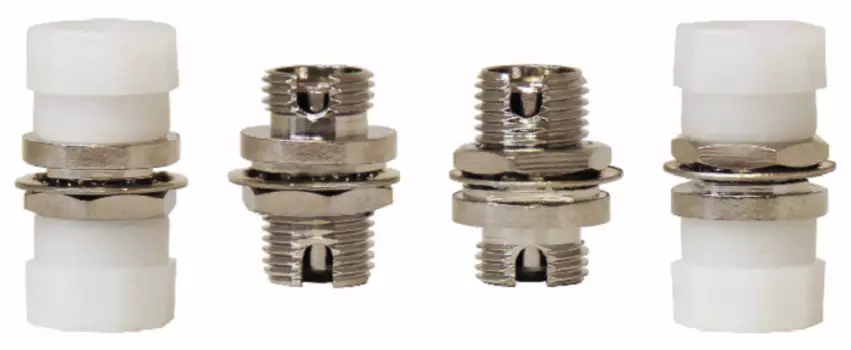 Адаптер проходной TELCORD AD-FC/SM-D11 оптический, FC/SM D-Type, 11мм, литая