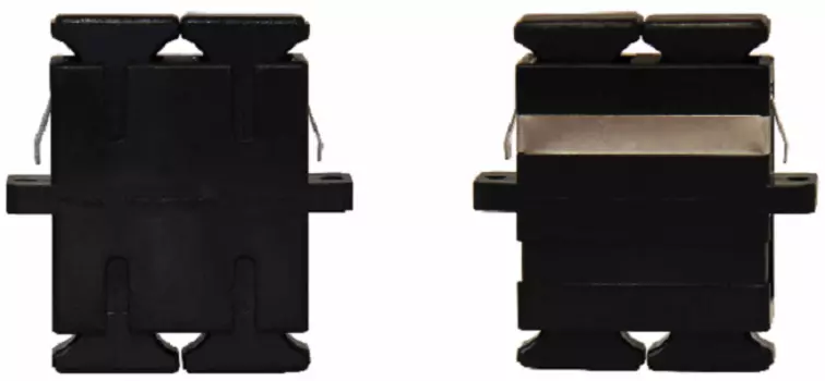 Адаптер проходной TELCORD AD-SC/SM-DX-BL оптический, duplex SC/SM, корпус синий