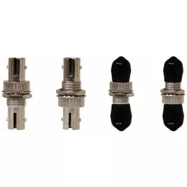 Адаптер проходной TELCORD AD-ST/MM-BR оптический, ST/MM, бронзовый центратор