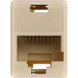 Адаптер проходной VCOM VTE7713-1/10 RJ45-RJ45, кат. 5e (10 шт)