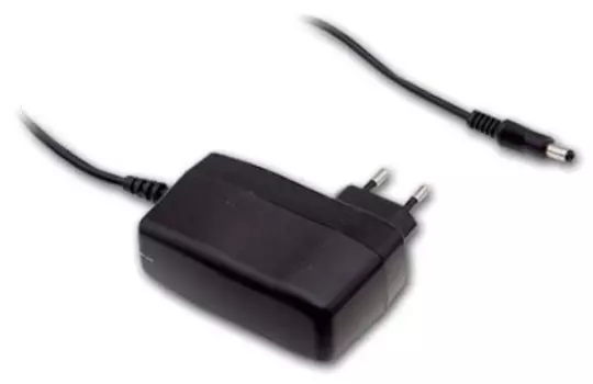 Адаптер сетевой Mean Well SGA60E12-P1J 60Вт, вход 90...264B AC 47...63 Гц, выход 12B/5A, изоляция 3000В AC, 93.5x35x51.5мм, -20...+50°С, выходной разъ