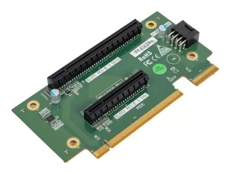 Адаптер SNR SNR-RM2112-PCIEIB1 1x PCI-Ex16 / 1x PCI-Ex8 для серверов SNR 2U серии RS/RE RM2112-PCIEIB1 PCBA VER.B