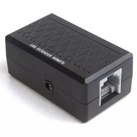 Адаптер-удлинитель GCR GCR-UEC60DC активный USB 2.0 по витой паре AM / AF с доп. питанием до 60 метров