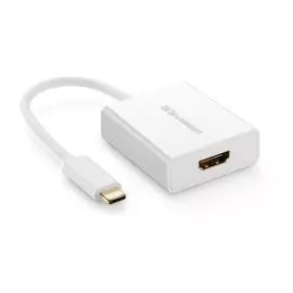 Адаптер UGREEN 40273_ USB-C to HDMI, белый