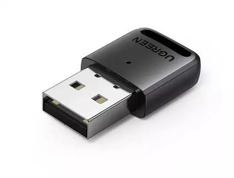 Адаптер UGREEN CM591 90225 BT 5.3 USB-А, черный