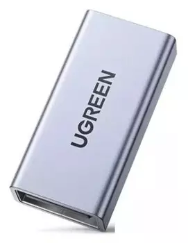 Адаптер UGREEN US381 20119_ USB Tape-A/USB Tape-A, цвет: серый