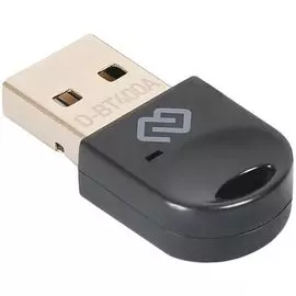 Адаптер USB Digma D-BT400A Digma 1431076 bluetooth 4.0+EDR class 1.5 20м черный