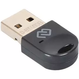 Адаптер USB Digma D-BT400B bluetooth 4.0+EDR class 1.5 20м черный