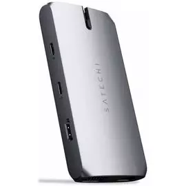 Адаптер USB Satechi Type-C On-the-Go Multiport Adapter ST-UCMBAM space gray