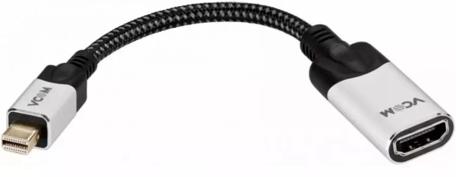 Адаптер VCOM CG616M-0.15 miniDP(M)/HDMI(F) 0.15m 4K/60Hz
