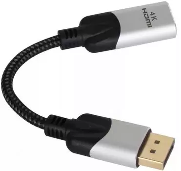 Адаптер VCOM CG621M-0.15 DP(M)/HDMI(F) 0.15m 4K/60Hz