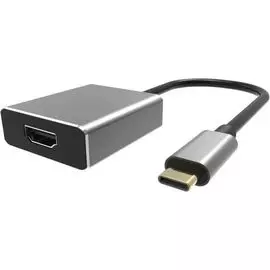 Адаптер VCOM CU423T USB 3.1 Type-C (m)-HDMI A (f) 4K/60Hz, aluminum shell