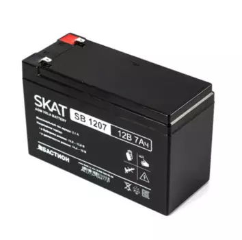 Источник бесперебойного питания Бастион Р SKAT SB 1207 яда 2,1 А. Тип клеммы — F1 нож. Размер корпуса — 66х151х100. Вес — 2,1 кг. Срок службы — 6 лет