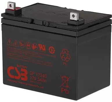 Аккумулятор CSB GP12340 12В, 34Ач