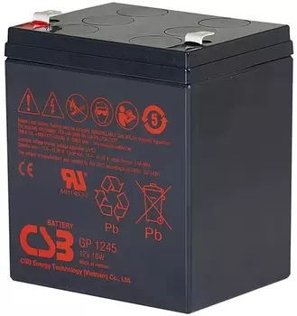 Аккумулятор CSB GP1245 (12V16W) CSB 16Ач
