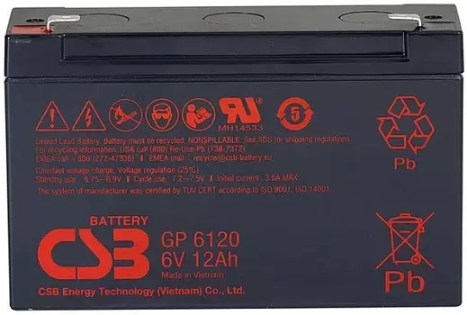 Аккумулятор CSB GP6120 CSB