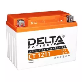 Аккумулятор Delta CT 1211 12В, 11Ач, battery replacement YTZ12S