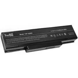 Аккумулятор для ноутбука Asus TopOn TOP-ASB09 F2, M51, Z53, A9, A9T, M50, Pro31, S62, X70E, Z9 Series. 11.1V 4400mAh 49Wh. PN: A32-F3, A33-F3