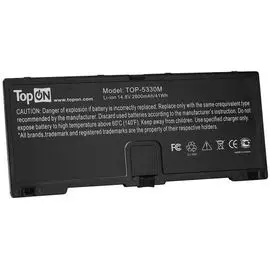 Аккумулятор для ноутбука HP TopOn TOP-5330M для моделей ProBook 5330m 14.8V 2800mAh 41Wh. PN: FN04, HSTNN-DB0H