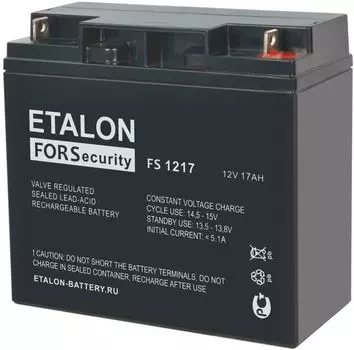 Аккумулятор ETALON FS 1217 12В 17Ач