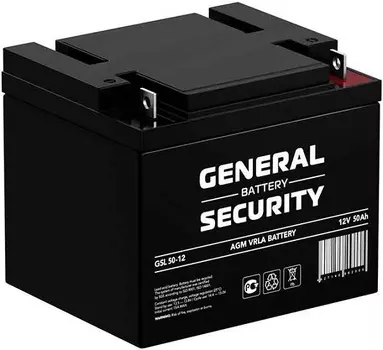 Аккумулятор General Security GSL50-12
