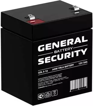 Аккумулятор General Security GSL5-12