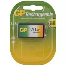 Аккумулятор GP 17R8H 8.4V, 1шт, 170mAh, size E Крона