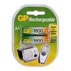 Аккумулятор GP 180AAHC 1.2V, 1800mAh, 2шт, size AA