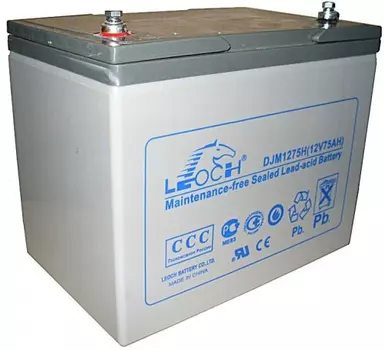 Аккумулятор LEOCH DJM 12-75 H 12В, 75Ач