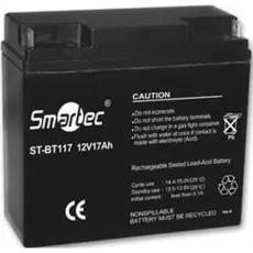 Аккумулятор Smartec ST-BT117 12 В, 17 Ач, 180x77x168 мм