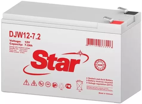 Аккумулятор Star DJW12-7.2