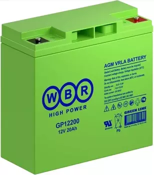 Аккумулятор WBR GP12200 WBR 20Ач