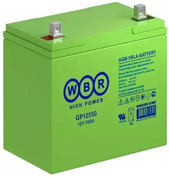 Аккумулятор WBR GP12550 WBR 55Ач