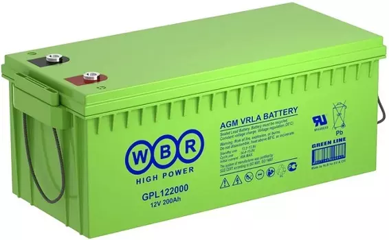 Аккумулятор WBR GPL121200 WBR 120Ач