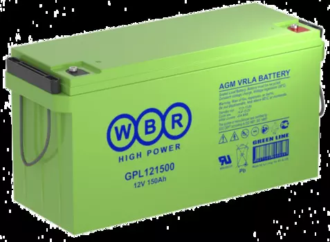 Аккумулятор WBR GPL121500 12В, 150Ач