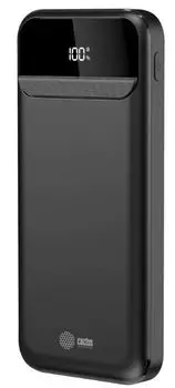 Аккумулятор внешний Cactus CS-PBFSCA-10000 10000mAh 22.5W 4.5A 2xUSB-A/USB-C черный