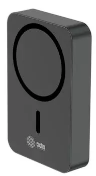 Аккумулятор внешний Cactus CS-PBFSTA-10000 10000mAh 22.5W 4.5A USB-C беспров.зар. серый