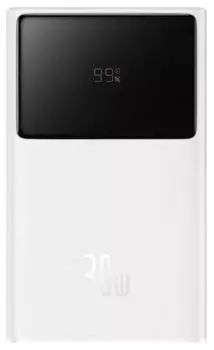 Аккумулятор внешний портативный Baseus P10022907213-00 Star-Lord Digital Display Moon White