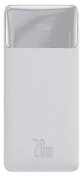 Аккумулятор внешний портативный Baseus PPBD050302 Bipow Digital Display Overseas Edition White