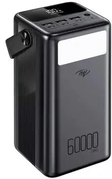 Аккумулятор внешний портативный ITEL Maxpower 600PF 1911953 60000mAh 5A черный