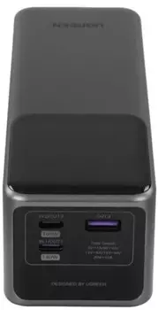 Аккумулятор внешний UGREEN PB722 35525B 25000mAh 200W Fast Charging Power Bank. Цвет: серый