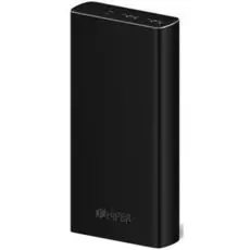 Аккумулятор внешний универсальный HIPER MPX20000 Li-Pol 20000mAh 3A+3A+2.4A 2xUSB 1xType-C, черный